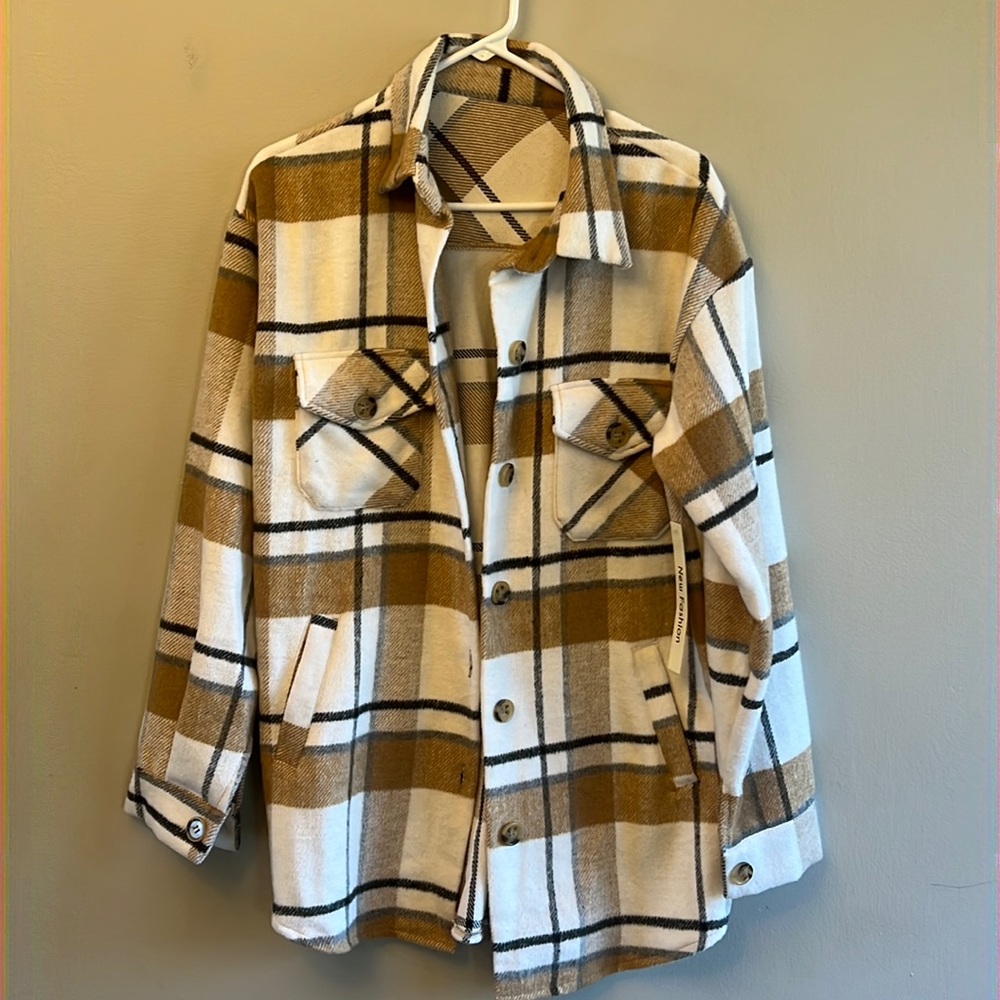 NWT!  Boutique Jacket/Shacket, size XL